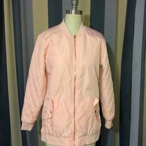 Pink/Rose Gold Kids Jacket-Justice